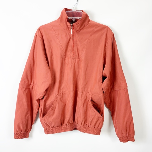 Weatherproof Small Orange Pullover Wind Water - Picture 1 of 6